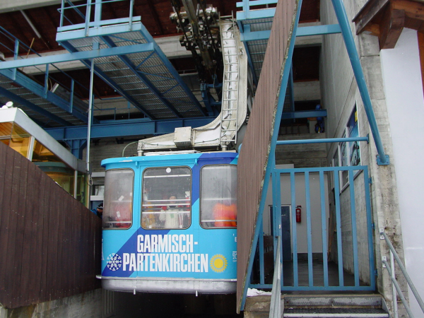 Schlüsselwörter: Deutschland Garmisch-Partenkirchen Hausberg Hausbergbahn